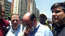 Agredido el Presidente de la Asamblea Nacional