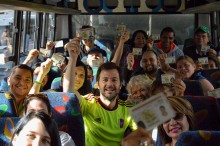 Ramón Muchacho y vecinos de Chacao recorrieron 160 kilómetro...