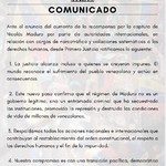 COMUNICADO de Primero Justicia: La justicia alcanza incluso ...
